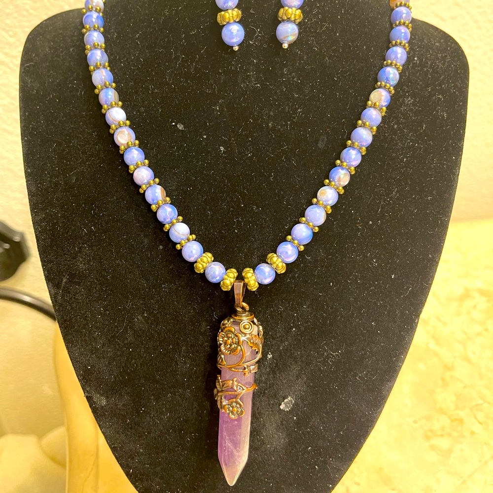 Vintage bullet necklace